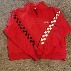 Vans crop top sweatshirt